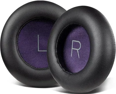 Productafbeelding van SOULWIT vervangende oorkussens voor Plantronics BackBeat Pro draadloze hoofdtelefoon met ruisonderdrukking, traagschuim geluidsisolerende earpads en cushions, zachter eiwitleer (zwart)