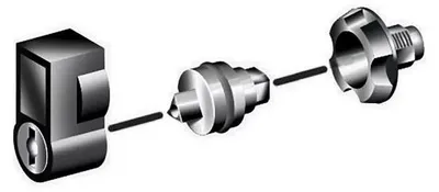 Produktbild von Schneider Electric Griff mit Schloss NSYTHL1242EPLM