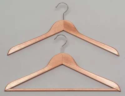 Produktbild von Konfektionsbügel ohne Steg 45 cm Natur/lackiert gewachst