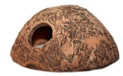 Produktbild von Aquariumdekoration CeramicNature Iglu S 12 x 7 cm braun Keramik