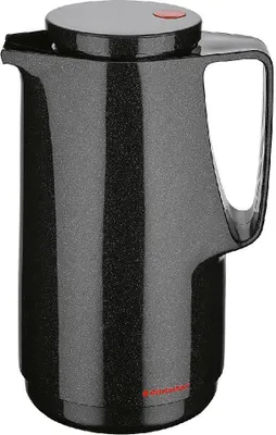 Produktbild von ROTPUNKT Isolierkanne Kunststoff sparkling black 1l, schwarz