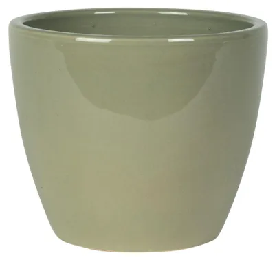Produktbild von Steege Blumentopf - grun - Keramik - 16 x 13 cm