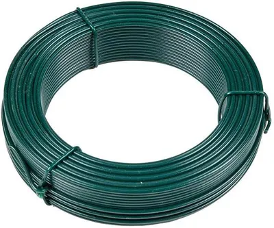 Image de Fil électrique Ø 2,7 mm, revêtement PVC, 25 m, pour clôture et jardin