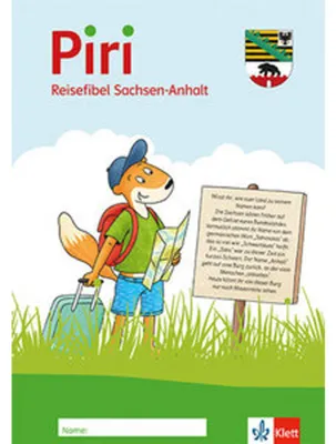Obrázok produktu pre Piri 4 Sachunterricht. Arbeitsheft mit Reisefibel Klasse 4. Ausgabe für Sachsen-Anhalt