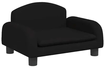 Obrázek produktu pro vidaXL Pelíšek pro psy černý 50x40x30 cm Látka