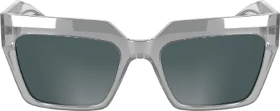 Produktbild von KARL LAGERFELD Women's Sunglasses KL6181S - Crystal with Solid Grey Lens