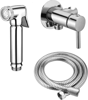 Produktbild von Design WC/Bidet Handbrause Komplettset mit Unterputz Mischerarmatur Mini