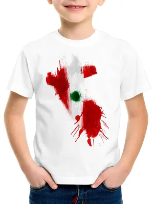 Produktbild von BaumwolleCloud Flagge Peru Kinder T-Shirt Fußball Sport WM EM Fahne