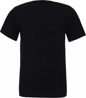 Immagine prodotto di Bella 3001 | Maglietta unisex a maniche corte in jersey - Colore: Nero - Taglia: L