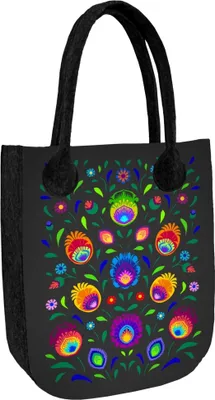 Obrázek produktu pro ARCO DESIGN plstěná kabelka CITY antracit Oberek 42 x 35 cm