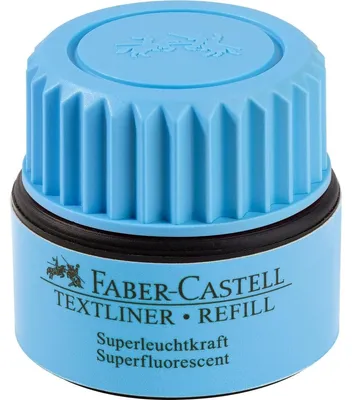 Produktbild von Faber-Castell Nachfülltusche TEXTLINER 1549 154951 25ml blau