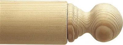 Produktbild von Endkugeln Fichte Ø 52 mm (Pack=2 Stück)