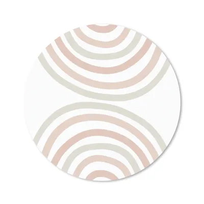 Produktbild von MuchoWow® Mauspad Mousepad Regenbogen - Design - Pastell 40x40 cm - Mousepads - Maus Mat - Pad - Mausunterlage - Schreibtisch Accessoires