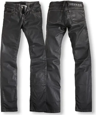 Produktbild von Rokker The Black Diva Damen Motorrad Jeans, schwarz, 26