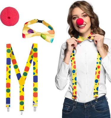 Produktbild von Clown Verkleidungsset 3-teilig