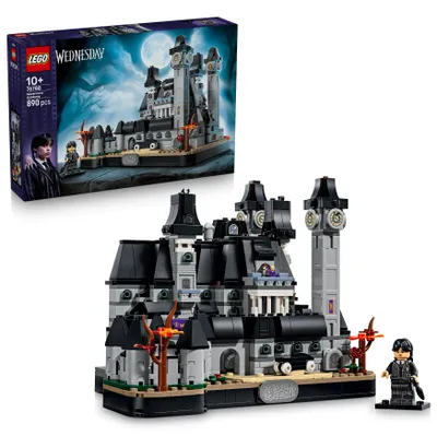 Productafbeelding van LEGO Akademie Nevermore, bouwset, geschikt voor kinderen vanaf 10 jaar, materiaal: kunststof, 890 onderdelen, gewicht: 1,27 kg
