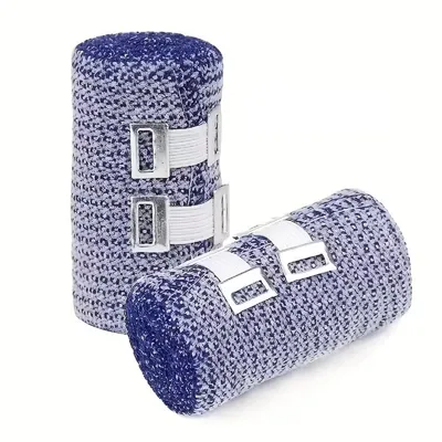 Produktbild von Kühlbandage 2er Set, elastisch & atmungsaktiv, Kompressionsbandage für Handgelenk, Knie & Knöchel, Sport & Alltag