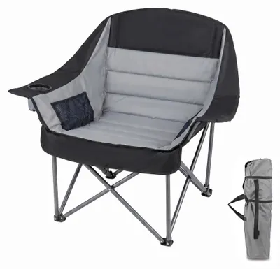 Produktbild von KOMFOTTEU Gepolsterter Campingstuhl faltbar, belastbar bis 225 kg