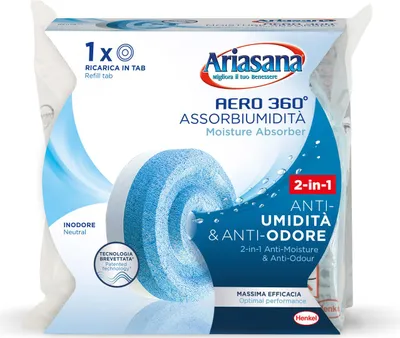 Image de Ariasana 1680991 recharge d'absorbeur d'humidité Absorbeur (recharge) Absorbeur d'humidité et d'odeur