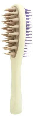 Produktbild von Doppelseitige Shampoobürste mit langem Griff, Kopfhautmassagekamm, 2-in-1 Haarbürste für Damen und Herren mit feinen, breiten Zinken zum Entwirren