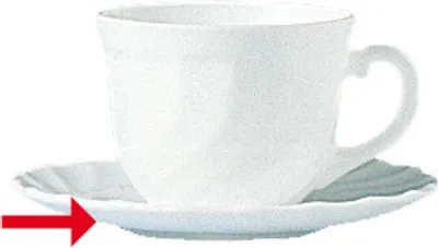 Produktbild von 6x Kaffeeuntertasse 14 cm Speiseteller, Tafelservice