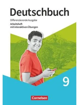 Obrázok produktu pre Deutschbuch 9. Schuljahr - Sprach- und Lesebuch - Differenzierende Ausgabe 2020 - Arbeitsheft mit interaktiven Übungen