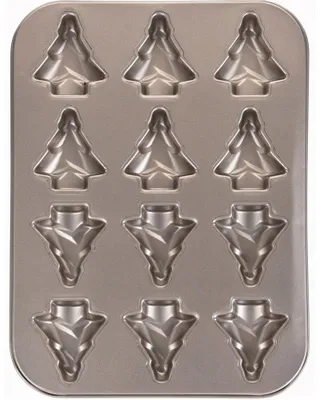 Produktbild von Weihnachtskuchenform, Antihaftbeschichtung, Motiv Glocke, 35 x 26 cm - La Cucina