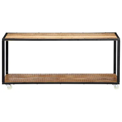Immagine prodotto di vidaXL Tavolino 90x50x40 cm in legno massiccio antico