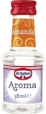 Produktbild von Dr. Oetker Mandel Aroma 38 ml – Natürliches Mandelaroma für Backen & Kochen