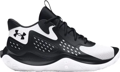 Zdjęcie produktu dla Under Armour UA JET 23 Buty do koszykówki unisex 3026634 006 czarny/biały, Rozmiar buta:46 EU