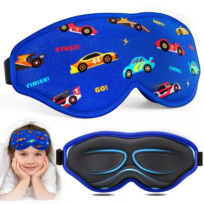 Produktbild von 3D-Schlafmaske für Kinder – Verdunkelnd und weich