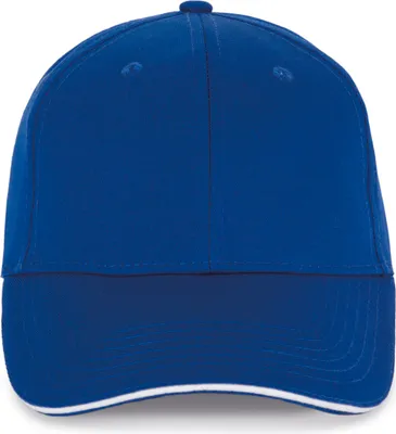 Produktbild von K-up 6-Panel-Kappe mit Kontrast-Sandwichschirm