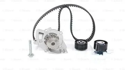 Produktbild von Bosch Zahnriemensatz + Wasserpumpe für Citroen Fiat Ford Lancia Peugeot Volvo