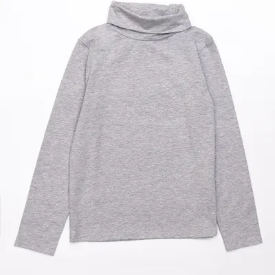 Produktbild von Rollkragenpullover für Kinder  - Graumeliert - 140
