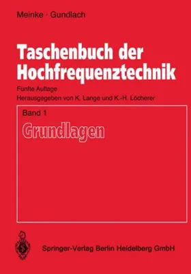 Immagine prodotto di Taschenbuch der Hochfrequenztechnik