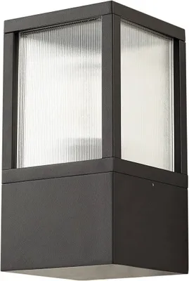 Zdjęcie produktu dla Zewnętrzna lampa ścienna Lucande Klemens, czarny, metal, IP54, Riffle