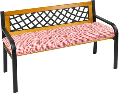 Obrázok produktu pre Prešívaný vankúš na lavicu – 40 x 150 cm – červený