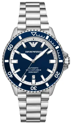 Immagine prodotto di EMPORIO ARMANI AR60079 orologio da uomo di colore blu navy sportivo.