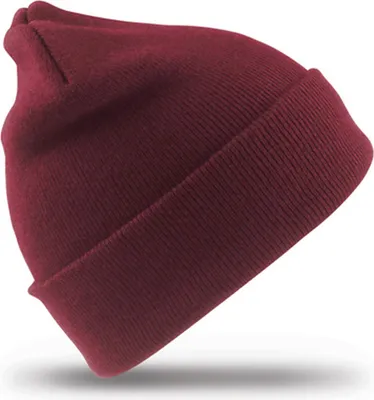 Immagine prodotto di Result Winter Essentials RC029J | Cappello da sci in lana per bambini / Robusto tessuto a maglia - Colore: Borgogna - Taglia: Unica