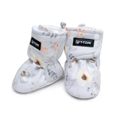 Produktbild von T-TOMI Krabbelschuhe Flowers (9–12 Monate)