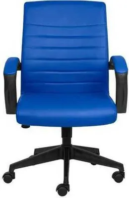Image de Chaise de bureau gaming, chaise de bureau, chaise de bureau pivotante, bleue, meuble