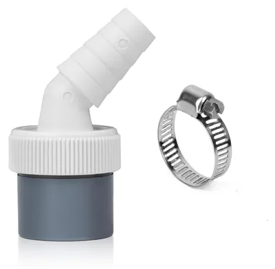 Abflussadapter 18-24 mm für Waschmaschine, Geschirrspüler, Trockner
