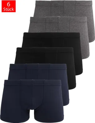 Produktbild von Tazzio Herren Boxershorts 6er Pack BS1003 (Mix, S)