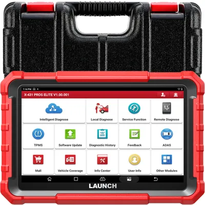 Produktbild von LAUNCH X431 PROS Elite kfz-Diagnosegerät Auto, Bidirektionales Vollsystem Diagnose Scanner, kfz-Scan-Tool mit 38+ Dienst, ECU-Codierung