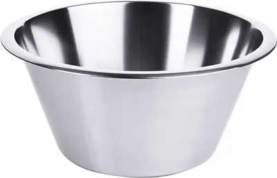 Produktbild von Schüssel, Küchenschüssel, Edelstahl 18/10, konisch, 0,5-14 Liter wählbar : 5 l Variante: 5 l