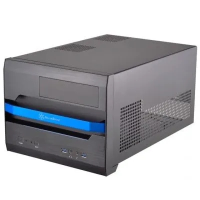 Produktbild von SilverStone SUGO SG12B Mini Tower mATX/Mini-ITX Gehäuse USB3.0 black