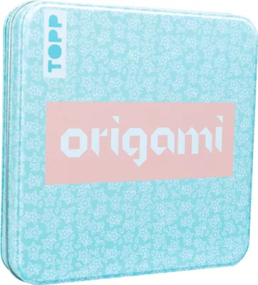 Produktbild von Origami Faltblätter "Floral" mit Designdose