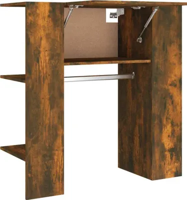 Obrázek produktu pro vidaXL Předsíňová skříň Smoked Oak 97,5x37x99 cm výrobek ze dřeva