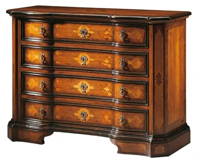 Produktbild von Italy Landhaus Kommode Schrank Luxus Kommoden Schrank Regal Möbel Holzschrank
