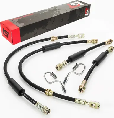 Produktbild von 4x Bremsschlauch Bremsleitung Set vorne hinten links rechts für Audi TT 8J3 8J9
